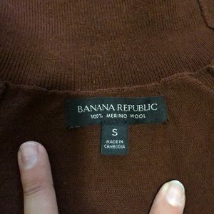 Russet Banana Republic Wool Turtleneck